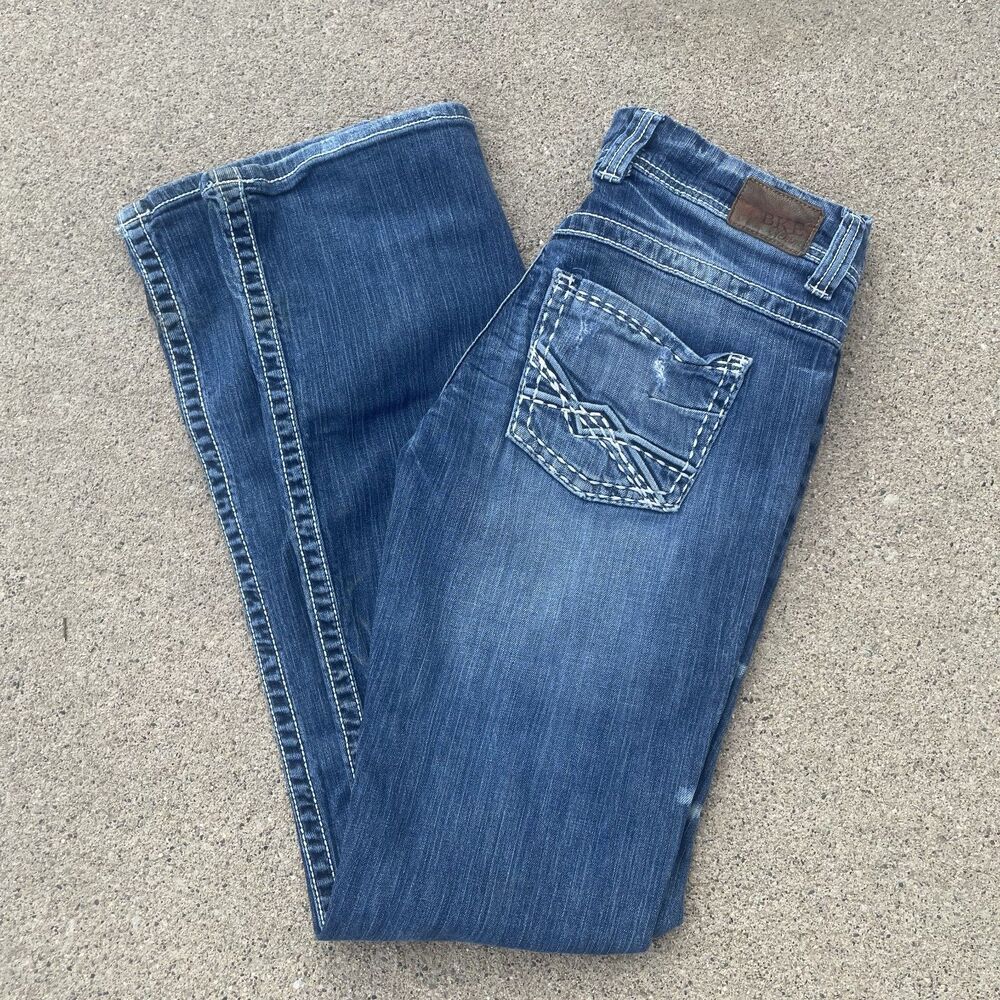 BKE Payton Jeans Women’s 28x32 Medium Wash Bootcut Stretch Denim
